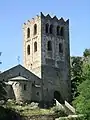 Tower-porch and apse of the abbey (2006)