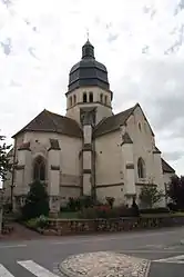 The church in Saint-Victor