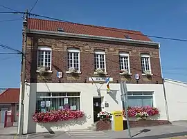 The town hall of Sainte-Marie-Kerque