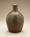 Echizen ware sake bottle (tokkuri), Momoyama period, late 16th century