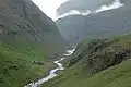 Mountain scenery near Saksun.