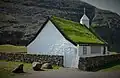 The church of Saksun in north Streymoy