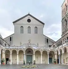 The seat of the Archdiocese of Salerno-Campagna-Acerno is Cattedrale-Basilica di S. Matteo.