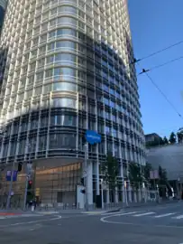 Salesforce Tower Street Level View from August 2019