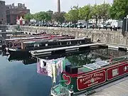 Salthouse Dock narrowboats