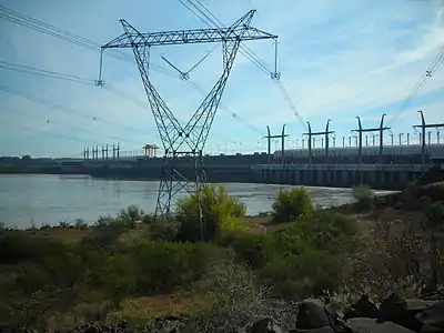 The Salto Grande dam