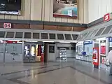 As Salzburg Hbf is a border station, there are both DB and ÖBB ticket windows.