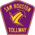 Sam Houston Tollway marker