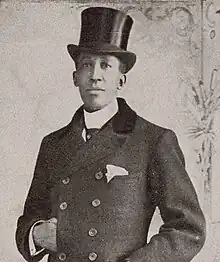 Sam Lucas (1848–1916), pictured in 1902, was the first Black man to portray the role of Uncle Tom on stage and screen.