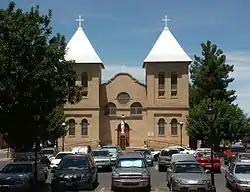 Basilica of San Albino, on the Mesilla plaza