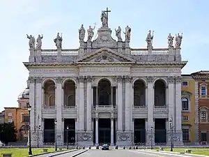 Archbasilica of St John Lateran41°53′09″N 12°30′22″E﻿ / ﻿41.88583°N 12.50611°E﻿ / 41.88583; 12.50611