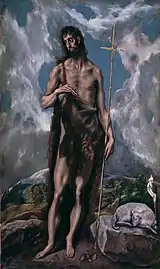 St. John the Baptist, El Greco (c. 1600)