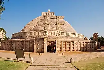 The Great Stupa of Sanchi (Madhya Pradesh, India), 3rd century-c. 100 BC