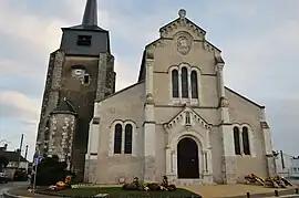 The church in Sandillon