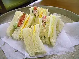 English sandwiches, by 1762