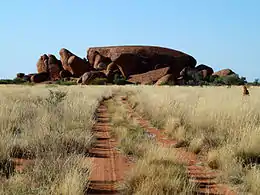 Rock formation near Kintore