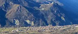 Sant'Ambrogio seen from the Monte Musinè