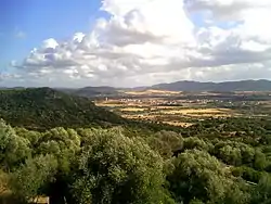 Panorama of Santadi