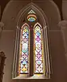 Upper window, main altar