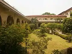 Courtyard and cloister