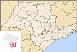 Location in São Paulo  state