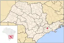 Location in São Paulo