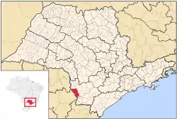 Location in São Paulo  state