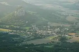 Saou seen from La Poupoune