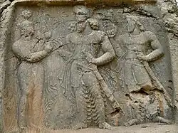 Sarab-e Qandil-Relief near Qaemiyeh