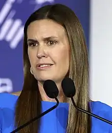 Sarah Huckabee Sanders (R)  Governor