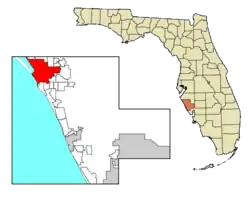 Location in Sarasota County and the U.S. state of Florida