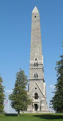 Masonic Saratoga Monument