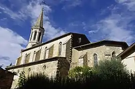 The church in Sarrant