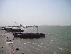 Ghaghra river, locally known as Saryu, at Ayodhya