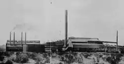 The smelter complex at Sasco in 1910.