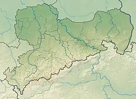 Zittau Mountains(Zittauer Gebirge) is located in Saxony