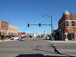 Buildings in Sayre, 2016