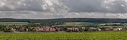 Panorama view of Schönbrunn im Steigerwald