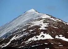 The north-west ridge of Schiehallion in April