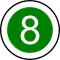 Trans-African Highway 8 shield