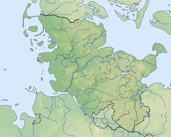 Battle of Mysunde (1864) is located in Schleswig-Holstein