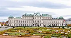 Upper Belvedere, garden side