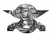 The Schneider logo in the 1950s