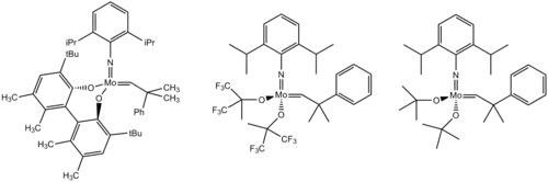 Some commercially available Schrock catalysts.