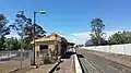 Southbound view on platform