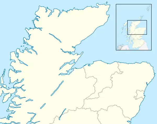 2018–19 Highland Football League is located in Scotland North