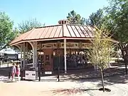 The Charro Carousal, built in 1950 and located in the McCormick-Stillman Railroad Park in Scottsdale, Arizona.