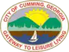 Official seal of Cumming, Georgia