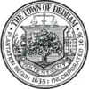 Official seal of Dedham, Massachusetts