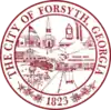 Official seal of Forsyth, Georgia